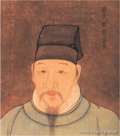 因其山形如象,自号象山翁,世称象山先生,陆象山