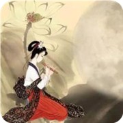 你在水墨画中的样子