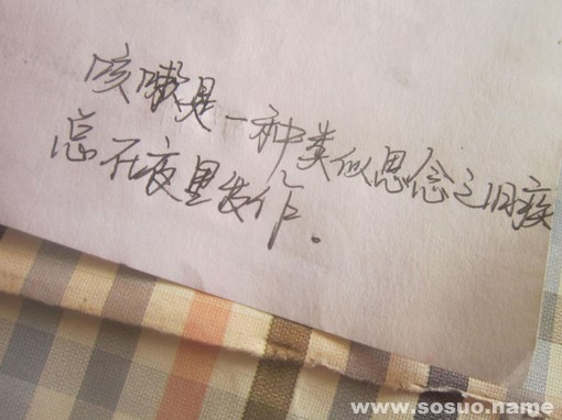 王子文写下的话